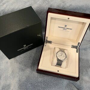 Frederique Constant Men's Slimline SS Watch